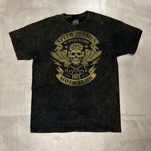 Vintage Black and Gold Tee